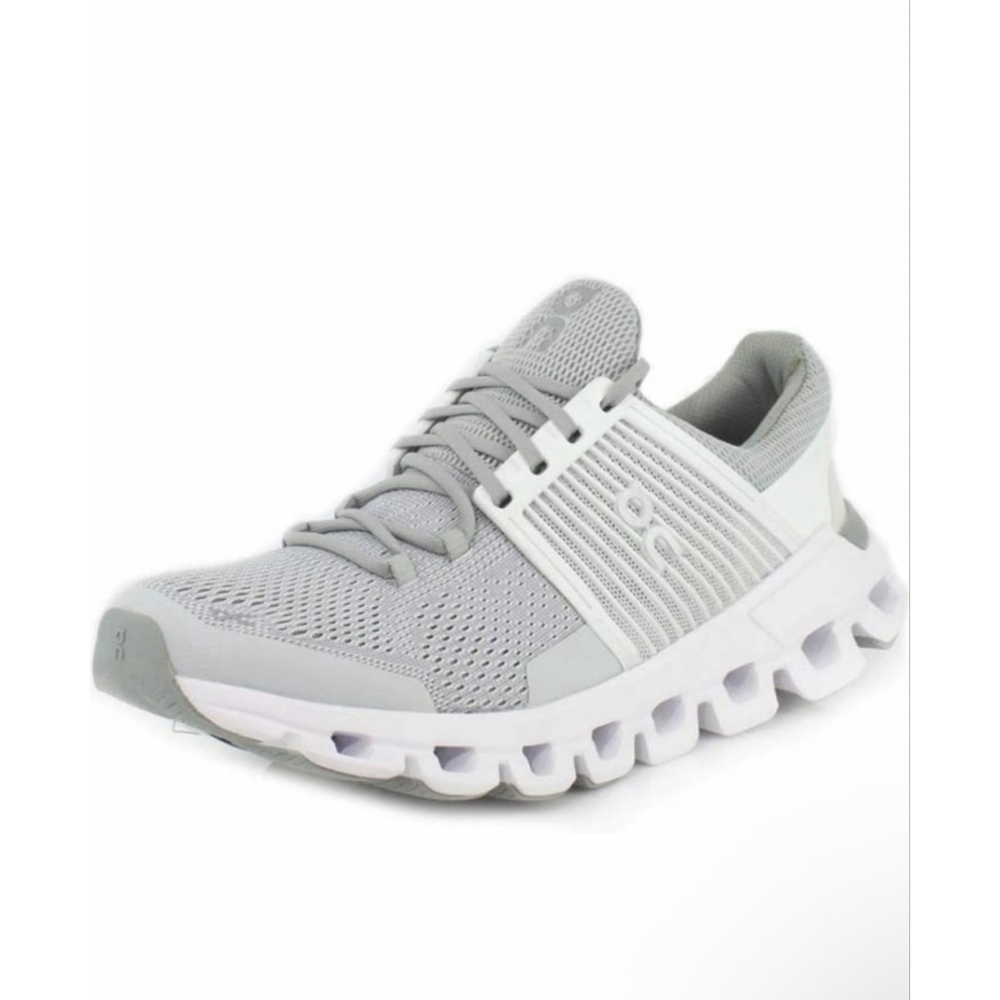 Women's On CloudTec Gray & White Athletic Running Shoes Size 9 Cloudtec